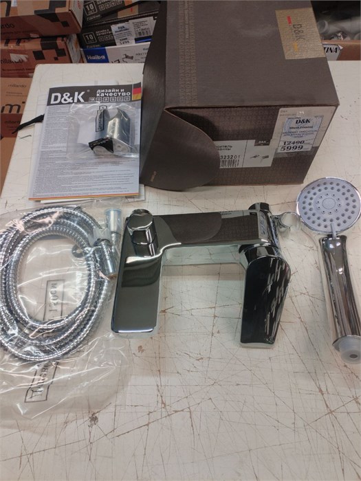 D&K Rhein.Lessing DA1323201 Смеситель для ванны с душем, хром. DA1323201