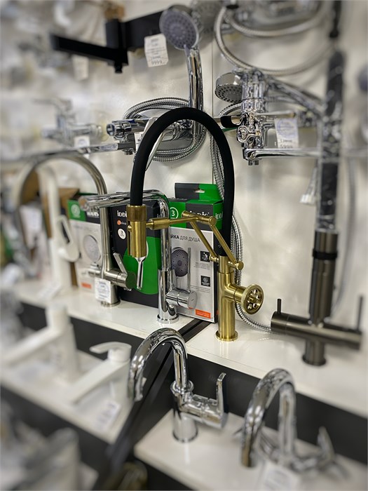 IDDIS Grange GRAMGFLi05 Смеситель для кухни с гибким изливом, матовое золото GRAMGFLi05  \