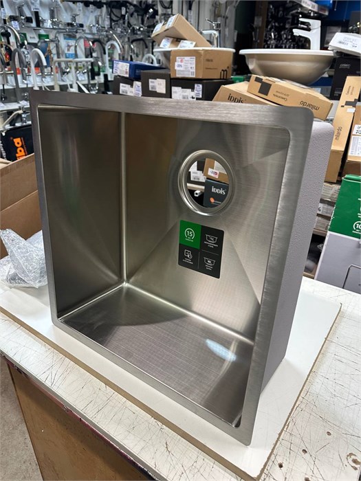 Мойка кухонная IDDIS Edifice EDI44S0i77 для подстольного монтажа 440*440 мм., сатин. EDI44S0i77