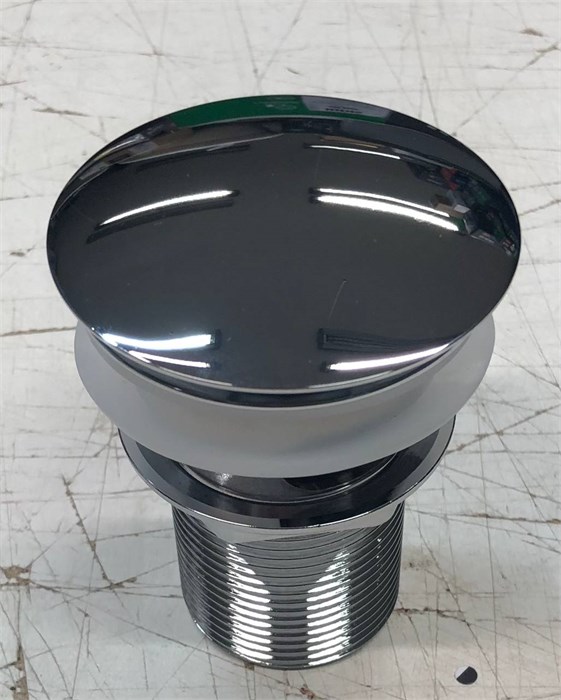 Am.Pm BD F0700164 Донный клапан, нажимной, с переливом, хром BD F0700164