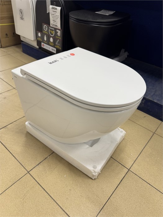 IDDIS Blanco Q BLQNDSEI25 Унитаз подвесной безободковый с сиденьем, микролифт BLQNDSEI25