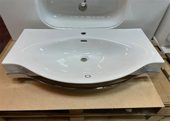 Laufen PALACE 8.1270.2.000.104.1 умывальник с полотенцедержателем, с 1 отв д/смесителя по центру /90х51х16,5/ (бел) 8.1270.2.000.104.1