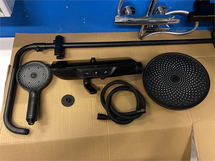 Душевая система IDDIS SpaHome SPABLBTi06 со смесителем, черный матовый SPABLBTi06