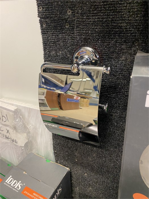 Am.Pm A80341500 Like Держатель для туалетной бумаги с крышкой , хром A80341500