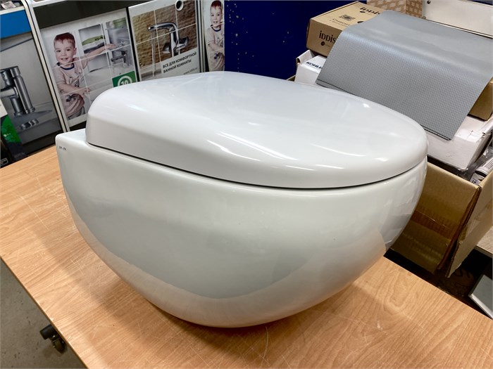 Am.Pm Sensation BD C301700WH Подвесной унитаз FlashClean с сидением миролифт C301700WH