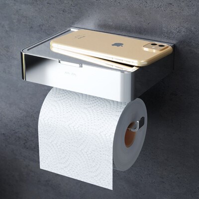 Am.Pm A50A341500 Inspire 2.0 Держатель для туалетной бумаги с коробкой , хром - фото 9938