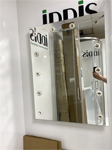 {{productViewItem.photos[photoViewList.activeNavIndex].Alt || productViewItem.photos[photoViewList.activeNavIndex].Description || 'Silver mirrors Гримерное зеркало &quot;Бриджит&quot; 600х800 (12 ламп) ФР-00000841'}}