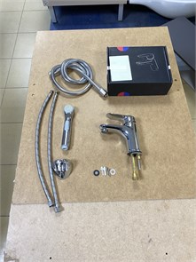 {{photo.Alt || photo.Description || 'Am.Pm Sunny BD F85C03000 Смеситель для умывальника с гигиеническим душем, хром'}}