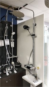 {{photo.Alt || photo.Description || 'Am.Pm X-Joy Душевая система: смеситель, верхний и ручной душ, хром'}}