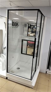 {{photo.Alt || photo.Description || 'BandHours Gemini Душевой уголок с поддоном 100*90 см, черный матовый'}}