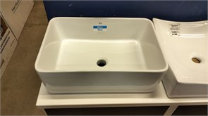 {{photo.Alt || photo.Description || 'Roca MILA 32700B000 раковина накладная прямоугольная 50х35 см'}}