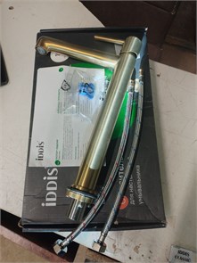 {{photo.Alt || photo.Description || 'Cмеситель для настольного умывальника Aiger IDDIS AIGMG01i01 золотой матовый'}}