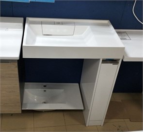 {{photo.Alt || photo.Description || 'Акватон Лондри 80 Тумба с раковиной для стиральной машины, белая, левая'}}