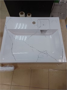 {{photo.Alt || photo.Description || 'Марко Зафира 60 52425001 Раковина над стиральной машиной (Белый мрамор).'}}