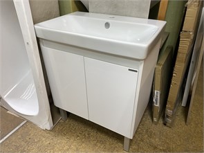 {{photo.Alt || photo.Description || 'Акватон Сканди Doors 70 BD 1A278901SD010 Тумба под умывальник, белый матовый + АКВАТОН АДРИАНА 1WH501628 Раковина мебельная (70,5*45), белый'}}