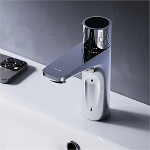 {{photo.Alt || photo.Description || 'Am.Pm Gem BD F90A02400 Смеситель для умывальника, с индикацией температуры, хром'}}