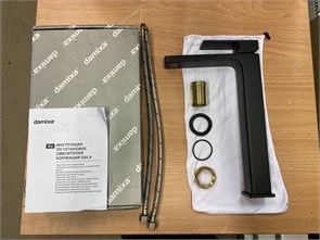 {{photo.Alt || photo.Description || 'Damixa Gala 530210300 Смеситель для умывальника, черный'}}