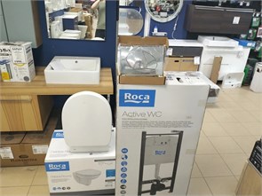 {{photo.Alt || photo.Description || 'Roca ZRU9307735 ПЭК Инсталляция ROCA + унитаз ROCA Debba Round Rimless + Сиденье с микролифтом'}}