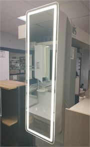 {{photo.Alt || photo.Description || 'Style Line ЛАЙТ БОКС 03 Пенал зеркальный с подсветкой, 36х18х120 см, белый'}}