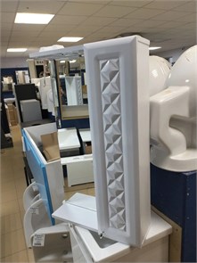 {{photo.Alt || photo.Description || 'Style Line Канна 29321 Шкаф зеркальный 50 см с подсветкой и розеткой, белый'}}