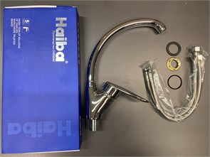 {{photo.Alt || photo.Description || 'Haiba HB4107-2 Смеситель однорычажный для кухни с гайкой, хром'}}