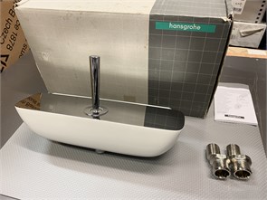 {{photo.Alt || photo.Description || 'Hansgrohe 15672400 PuraVida смеситель для душа белый/хром'}}
