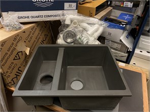 {{photo.Alt || photo.Description || 'Grohe 31648AT0 K500 Мойка с 2 чашами, 555 x 460 мм, серый гранит'}}