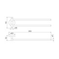 Полотенцесушитель двойной IDDIS Sena SENSS20i49 хром SENSS20i49 - фото 10115
