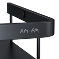 Am.Pm A7454222 Sense L Полка для душа угловая двухъярусная, черный A7454222
