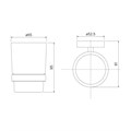 Подстаканник IDDIS Sena SENSSG1i45 хром. SENSSG1i45