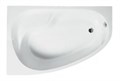Акриловая ванна Vitra Nysa, левосторонняя, 150x100 см - фото 11948