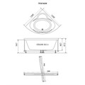 Ванна акриловая 150х150 см TRITON Троя угловая Троя - фото 12052 Ванна акриловая 150х150 см TRITON Троя угловая Троя - фото 12052