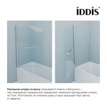 Шторка на ванну IDDIS Ray RAY6CS8i90, хром, 80х140 мм RAY6CS8i90 - фото 12434 Шторка на ванну IDDIS Ray RAY6CS8i90, хром, 80х140 мм RAY6CS8i90 - фото 12434