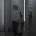 Унитаз подвесной IDDIS Calipso CALR3BMi25 c сиденьем микролифт, черный CALR3BMi25 - фото 14493