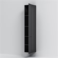 Am.Pm M90CHR0306BM GEM Шкаф-колонна, подвесной, правый, 30 см, черный M90CHR0306BM