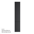Am.Pm M90CHR0306BM GEM Шкаф-колонна, подвесной, правый, 30 см, черный M90CHR0306BM