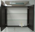 Шкаф зеркальный АВН 41.15 Латтэ 70 со светильником и выключателем 41.15