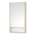 Зеркальный шкаф AQUATON Сканди 45 1A252002SDB20 Белый/Дуб Верона - фото 16504