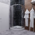 Душевой уголок TRITON ВЕНТА 100х100 см, хром ВЕНТА 100