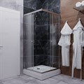 Душевой уголок TRITON ВЕНТА 90х90 см, хром ВЕНТА 90