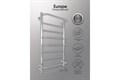 Полотенцесушитель Europe (electro), LEE80-50R, 80/50 (скр.монтаж, Полиров.) INDIGO 423987762 - фото 17784