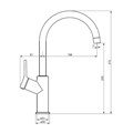 Damixa Eclipse DX310720300 Смеситель для кухни, черный DX310720300 - фото 18805 Damixa Eclipse DX310720300 Смеситель для кухни, черный DX310720300 - фото 18805