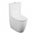 Унитаз-компакт безободковый с сиденьем микролифт Vitra Sento 9830B003-7203 9830B003-7203 - фото 19645