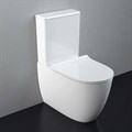 Унитаз-компакт безободковый с сиденьем микролифт Vitra Sento 9830B003-7203 9830B003-7203