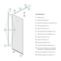 Душевая перегородка IDDIS Slide SLI8WS1i23 белая, 110x195 мм SLI8WS1i23 - фото 22634 Душевая перегородка IDDIS Slide SLI8WS1i23 белая, 110x195 мм SLI8WS1i23 - фото 22634