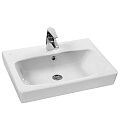 Раковина Santek Нео 55 1WH302185 подвесная/мебельная, 450х550х170 мм. 1WH302185