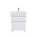 Тумба с умывальником IDDIS Zodiac ZOD6CBFi95K, напольная 60 см, белая ZOD6CBFi95K