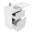 Тумба с умывальником AQUATON Лондри 600 1A2359K1LH010 левая 428262471 - фото 24488