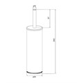 Ерш IDDIS Optima Home BRUWT0i47, напольный, белый BRUWT0i47 - фото 26333 Ерш IDDIS Optima Home BRUWT0i47, напольный, белый BRUWT0i47 - фото 26333