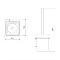 Ерш IDDIS Slide SLIWTG0i47, матовое стекло, белый SLIWTG0i47 - фото 26345 Ерш IDDIS Slide SLIWTG0i47, матовое стекло, белый SLIWTG0i47 - фото 26345